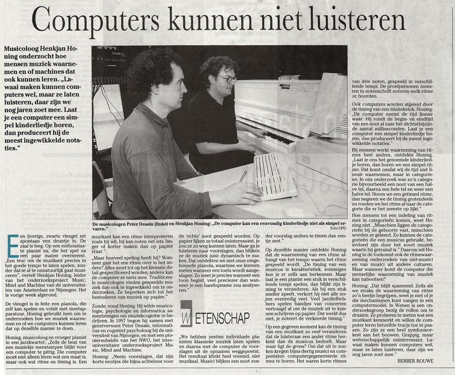 Leeuwarder Courant, 04.10.2003