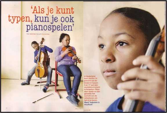 "Als je kunt typen, kun je ook pianospelen"