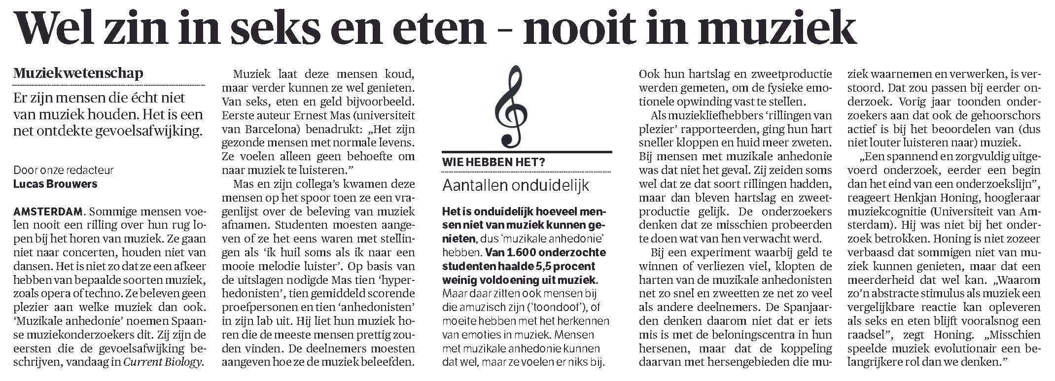 Geen zin in muziek?