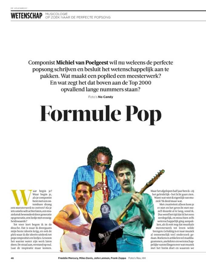 Wat maakt een poplied tot een meesterwerk?